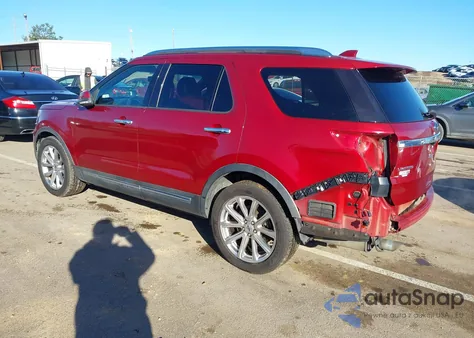 2016 Ford Explorer Limited z USA, uszkodzony, nr VIN 1FM5K7F8XGGB98363